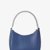 Bolso bandolera convertible Jet Set grande de piel granulada