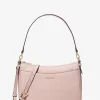 Bolso bandolera convertible Jet Set mediano de piel granulada