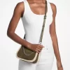 Bolso bandolera convertible Jet Set pequeño de ante y borreguillo sintético Bolso bandolera convertible Jet Set pequeño de ante y borreguillo sintético