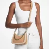 Bolso bandolera convertible Jet Set pequeño de ante y borreguillo sintético Bolso bandolera convertible Jet Set pequeño de ante y borreguillo sintético