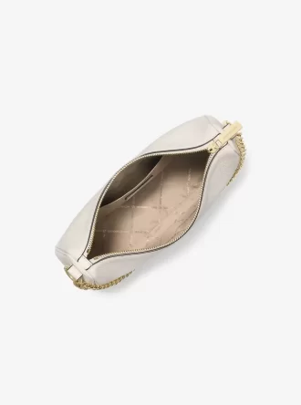 Bolso bandolera convertible mediano Carmela de piel granulada