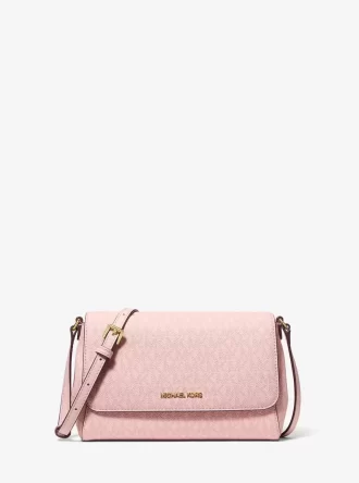 Bolso bandolera convertible mediano con logotipo