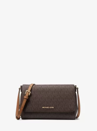 Bolso bandolera convertible mediano con logotipo