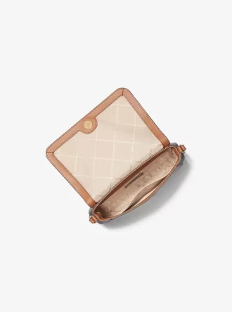 Bolso bandolera convertible mediano con logotipo
