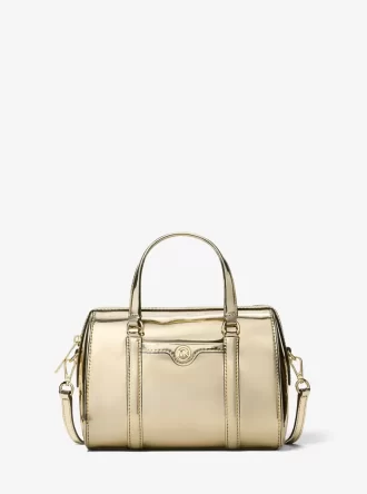 Bolso bandolera convertible metálico pequeño Jet Set