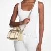 Bolso bandolera convertible metálico pequeño Jet Set Bolso bandolera convertible metálico pequeño Jet Set
