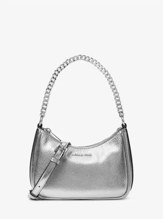 Bolso bandolera convertible metálico pequeño Jet Set Travel
