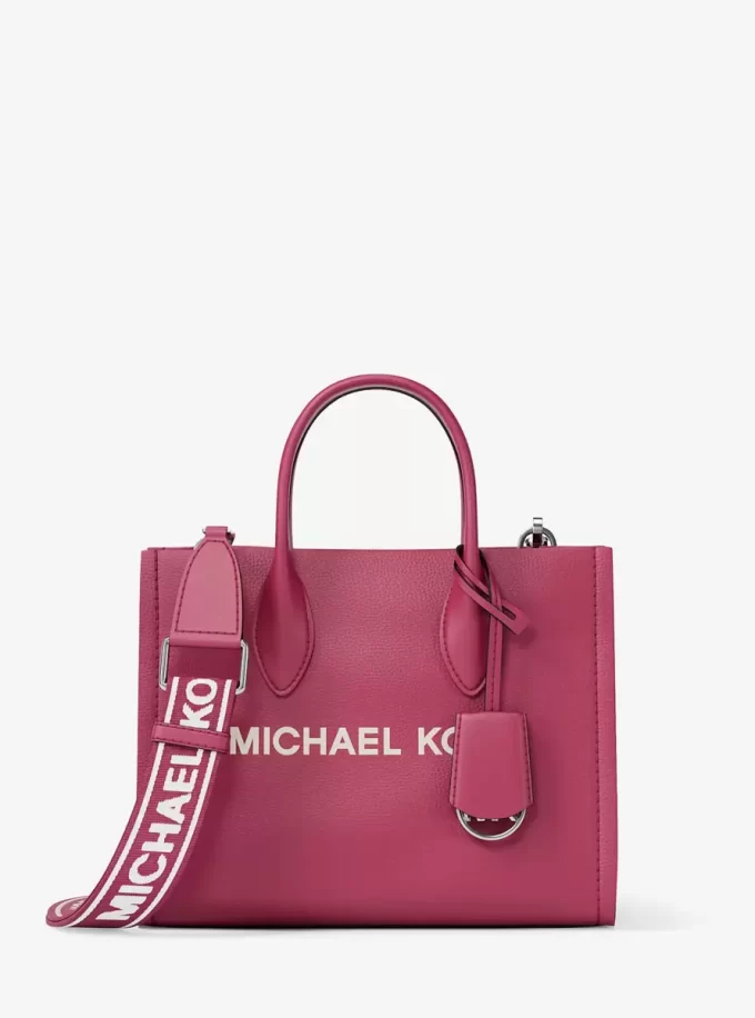 Bolso bandolera convertible Mirella pequeño de piel granulada Bolso bandolera convertible Mirella pequeño de piel granulada