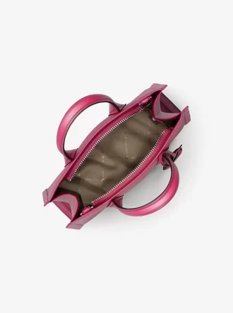 Bolso bandolera convertible Mirella pequeño de piel granulada