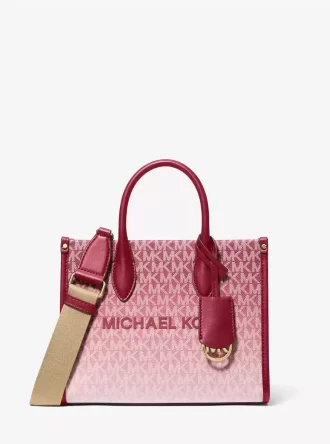 Bolso bandolera convertible Mirella Small Ombré Signature Logo