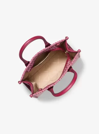 Bolso bandolera convertible Mirella Small Ombré Signature Logo