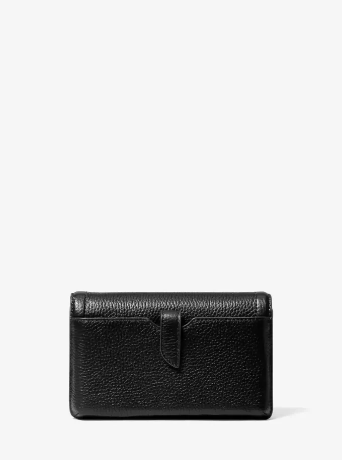 Bolso bandolera convertible para smartphone Jet Set Small de piel granulada