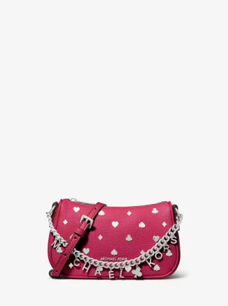 Bolso bandolera convertible pequeño con adornos Carmela