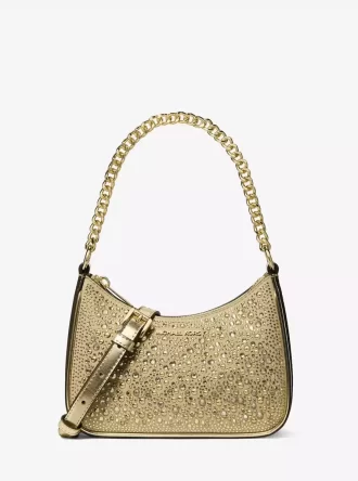 Bolso bandolera convertible pequeño con adornos Jet Set