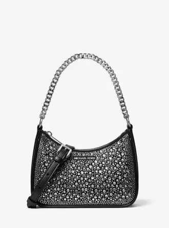 Bolso bandolera convertible pequeño con adornos Jet Set