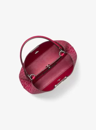 Bolso bandolera convertible Pratt Small Signature Logo