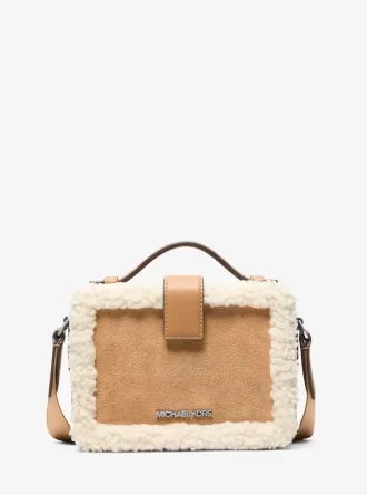 Bolso bandolera Cooper de ante y sherpa
