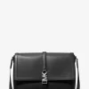 Bolso bandolera Cyrus mediano de piel granulada Bolso bandolera Cyrus mediano de piel granulada