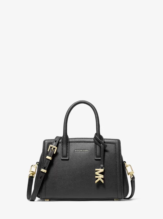 Bolso bandolera de piel extrapequeño Laila Bolso bandolera de piel extrapequeño Laila