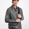 Bolso bandolera Eli MK2000 con logotipo en jacquard Bolso bandolera Eli MK2000 con logotipo en jacquard