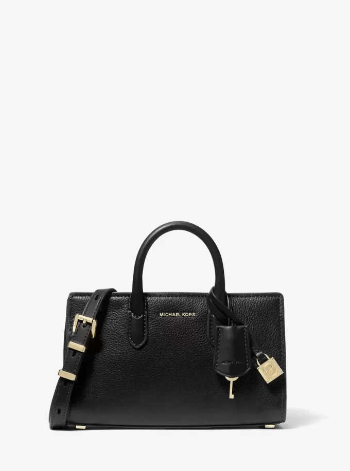 Bolso bandolera extrapequeño de piel Scarlett Bolso bandolera extrapequeño de piel Scarlett