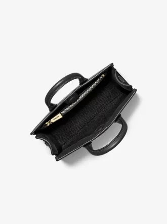 Bolso bandolera extrapequeño de piel Scarlett