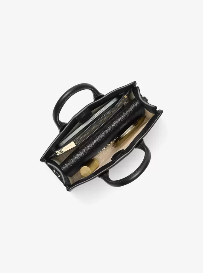 Bolso bandolera extrapequeño de piel Scarlett Bolso bandolera extrapequeño de piel Scarlett