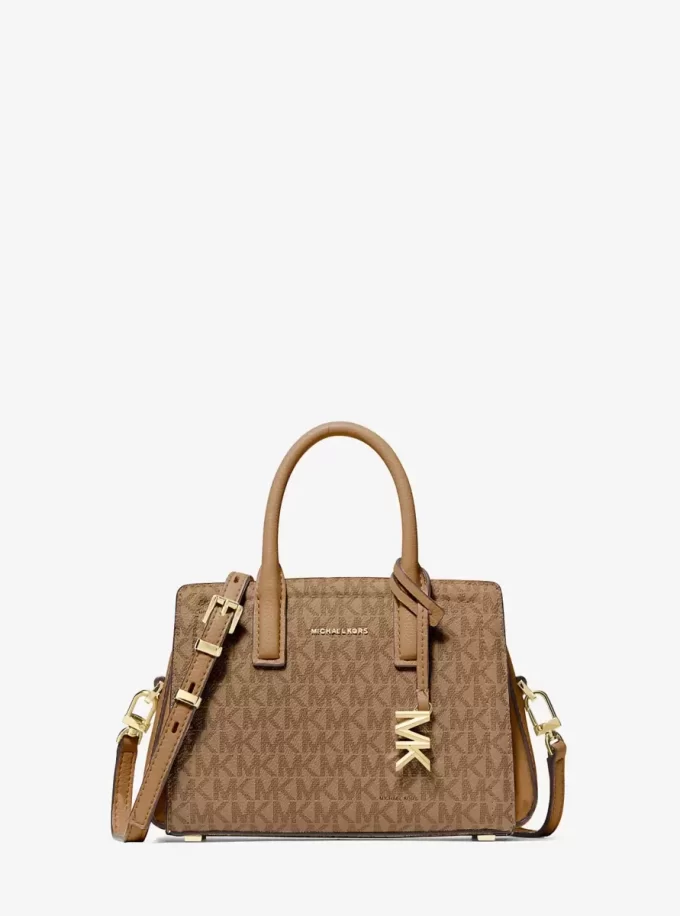 Bolso bandolera extrapequeño Laila con logotipo de la firma Bolso bandolera extrapequeño Laila con logotipo de la firma