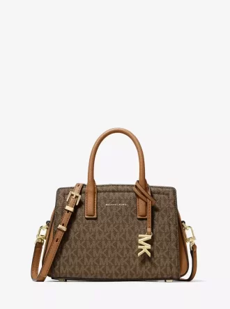 Bolso bandolera extrapequeño Laila con logotipo de la firma