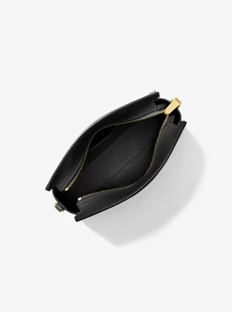 Bolso bandolera grande Chantal de piel granulada