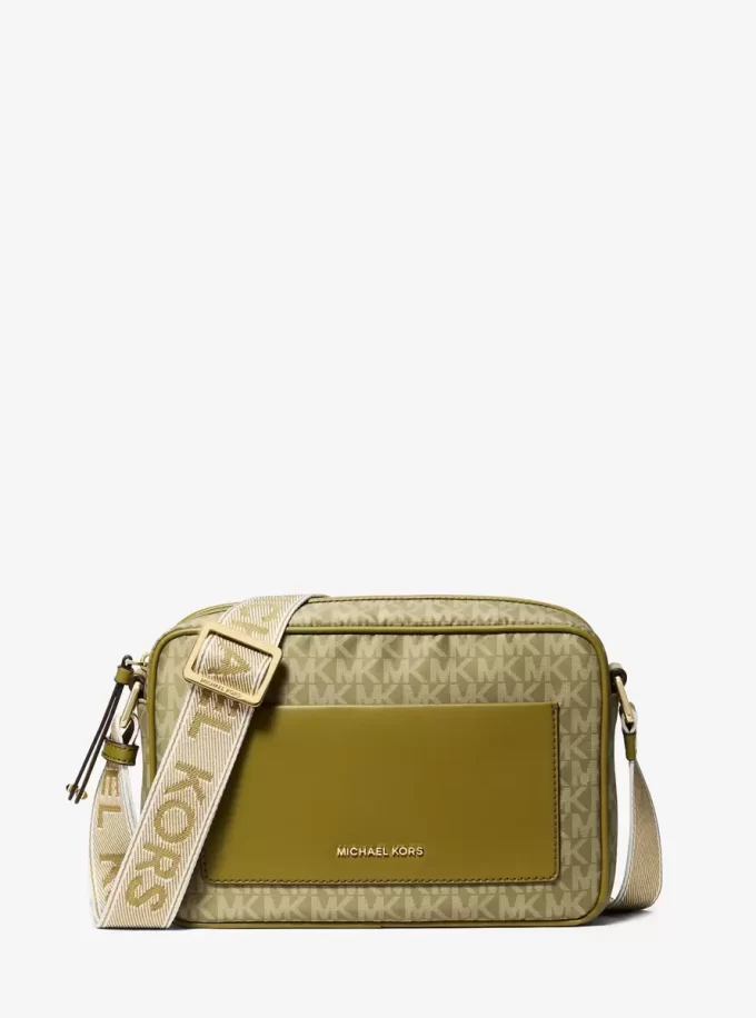 Bolso bandolera grande con el logotipo de Jet Set Bolso bandolera grande con el logotipo de Jet Set