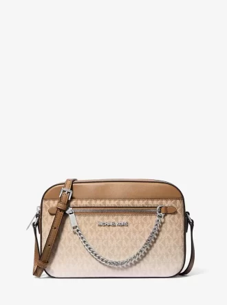 Bolso bandolera grande con logo de la firma Jet Set Ombré