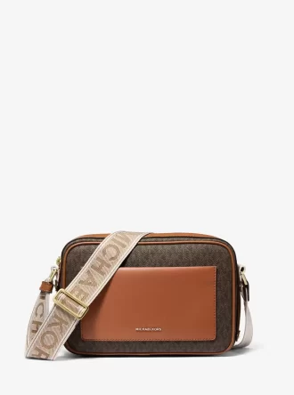 Bolso bandolera grande con logotipo de Maeve
