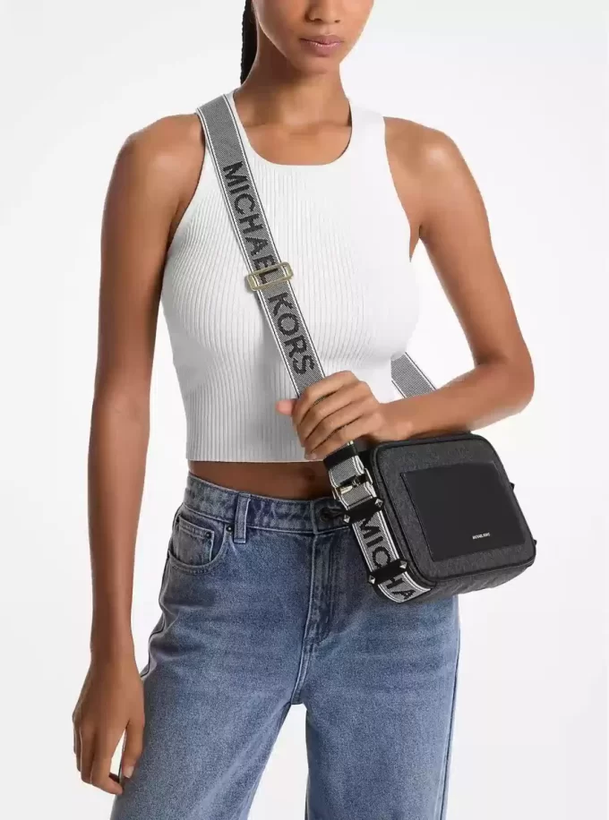 Bolso bandolera grande con logotipo de Maeve Bolso bandolera grande con logotipo de Maeve