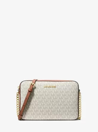 Bolso bandolera grande con logotipo estampado Jet Set