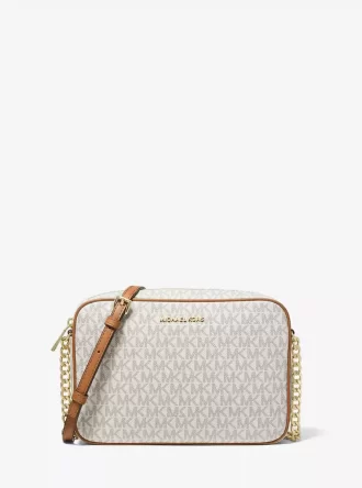 Bolso bandolera grande con logotipo Jet Set
