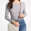 Bolso bandolera grande con logotipo Jet Set Bolso bandolera grande con logotipo Jet Set