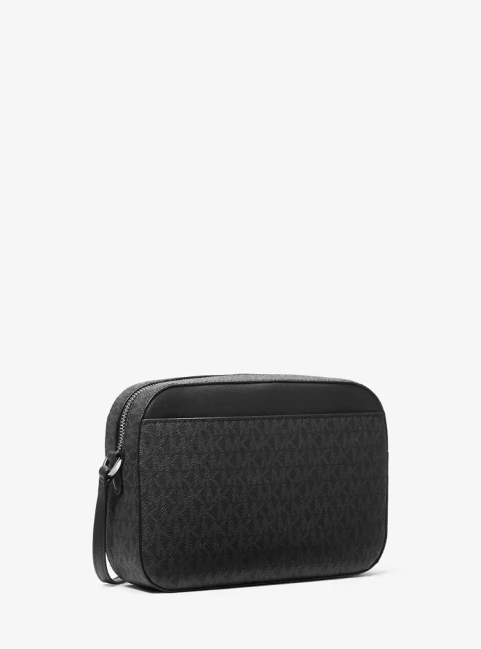 Bolso bandolera grande con logotipo Jet Set Bolso bandolera grande con logotipo Jet Set