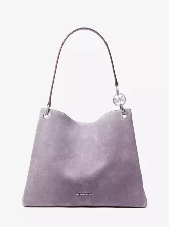 Bolso bandolera grande de ante Christina