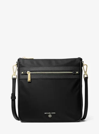 Bolso bandolera grande de gabardina de nailon Jet Set