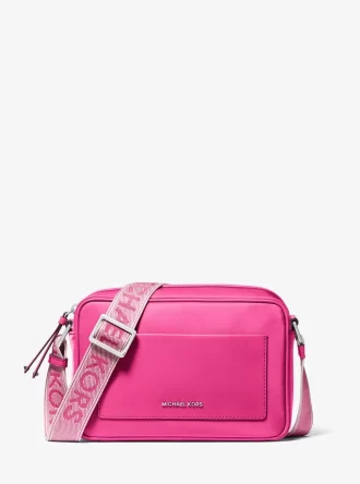 Bolso bandolera grande de gabardina de nailon Jet Set