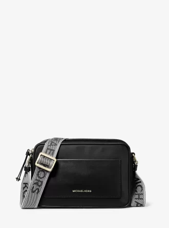 Bolso bandolera grande de gabardina de nailon Jet Set