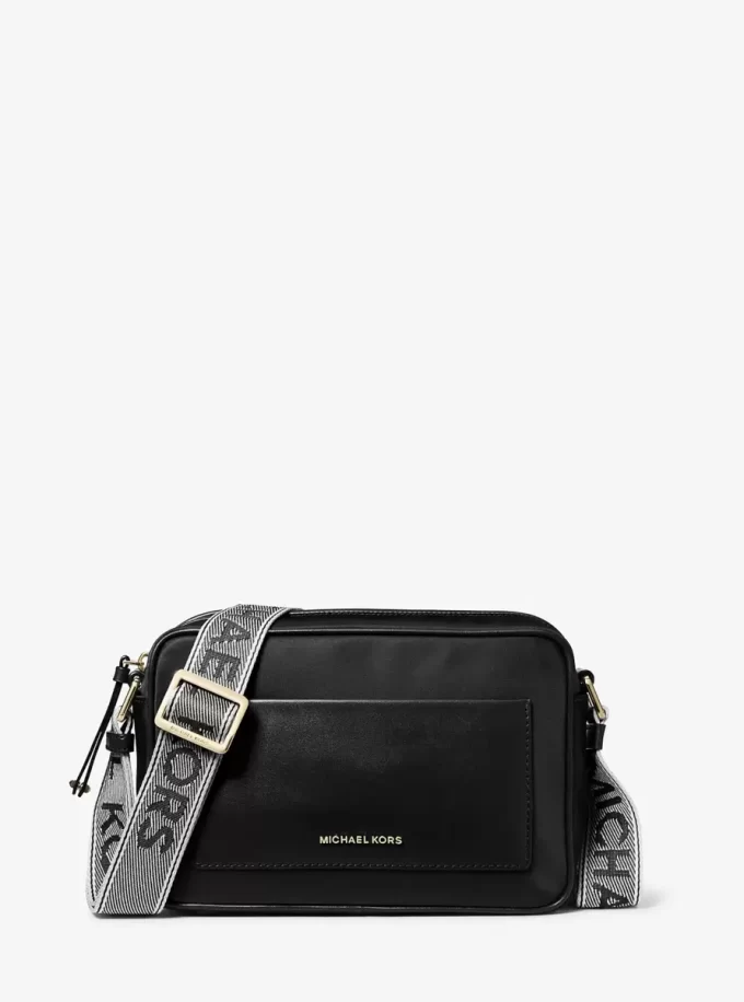 Bolso bandolera grande de gabardina de nailon Jet Set Bolso bandolera grande de gabardina de nailon Jet Set