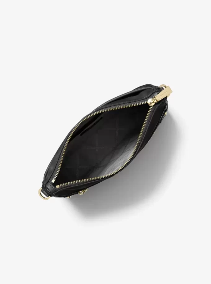 Bolso bandolera grande de gabardina de nailon Jet Set Bolso bandolera grande de gabardina de nailon Jet Set