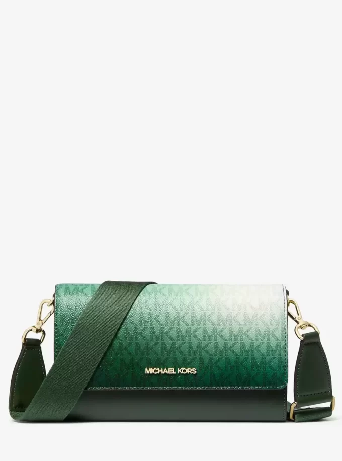 Bolso bandolera grande Jet Set con logo de la firma ombré Bolso bandolera grande Jet Set con logo de la firma ombré
