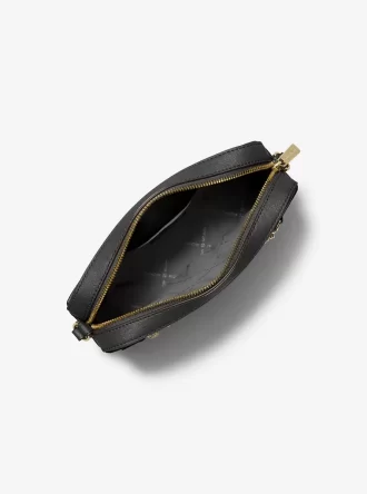 Bolso bandolera grande Jet Set de piel saffiano