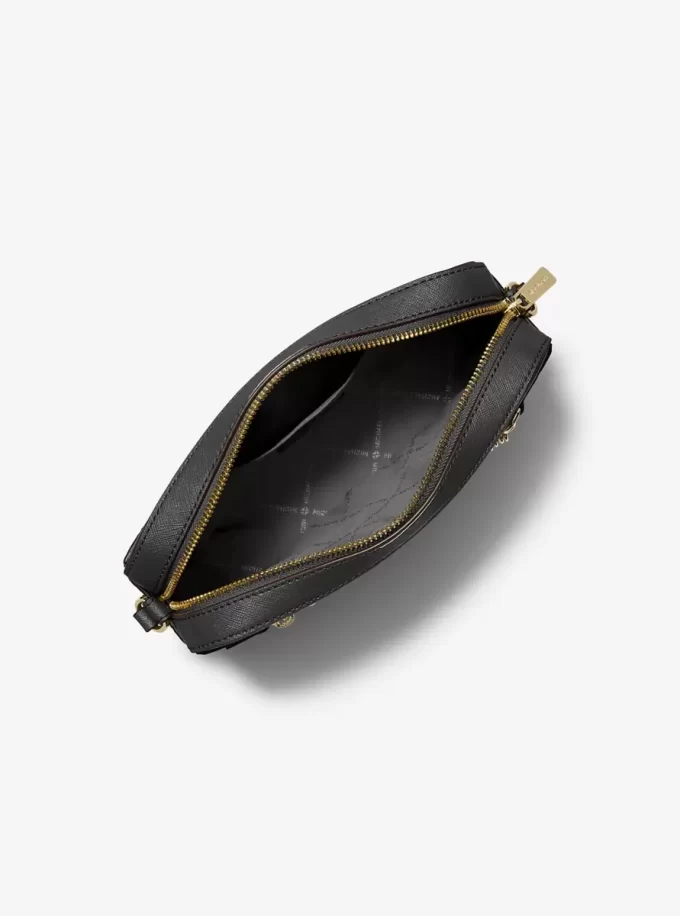 Bolso bandolera grande Jet Set de piel saffiano