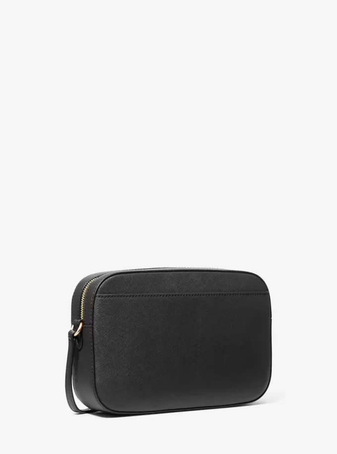 Bolso bandolera grande Jet Set de piel saffiano