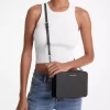 Bolso bandolera grande Jet Set de piel saffiano