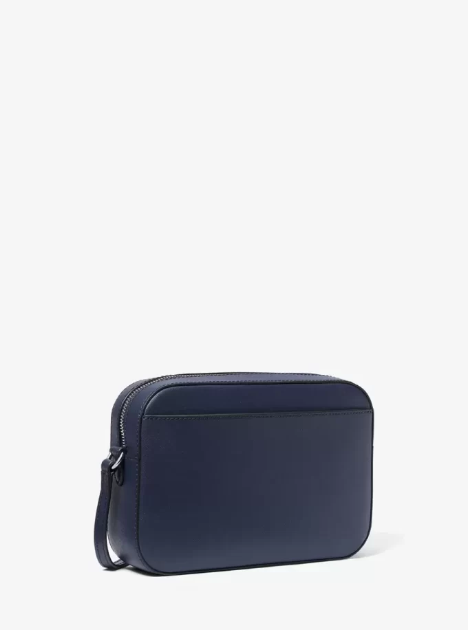 Bolso bandolera grande Jet Set de piel saffiano